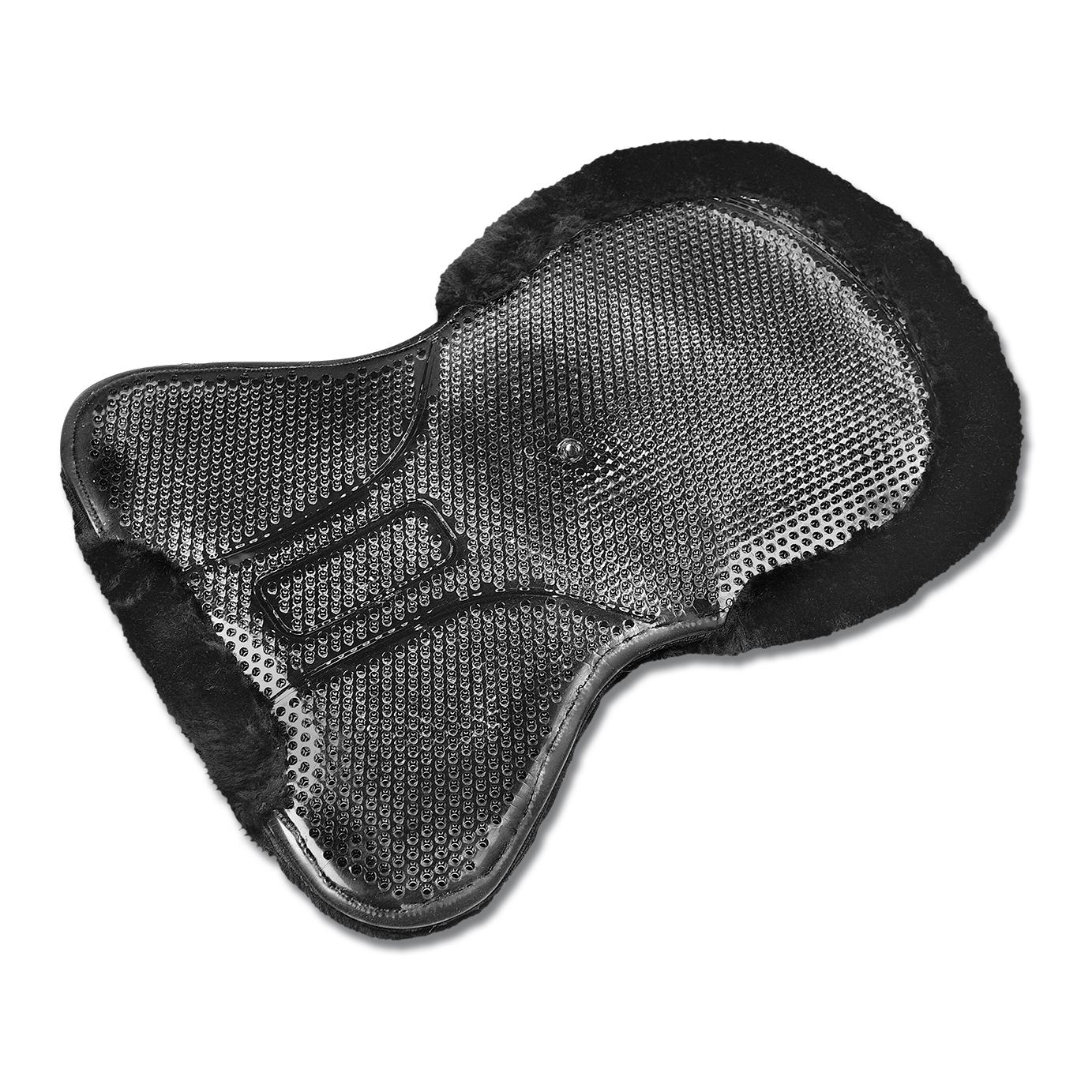 Image of Waldhausen Gelpad mit Synthetik-Fell - schwarz bei Hauptner.ch