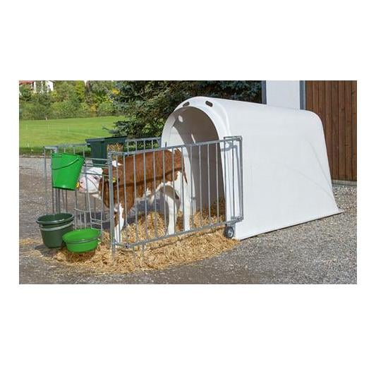 Kälberiglu - CalfHouse Master Plus mit schwerer Umzäunung