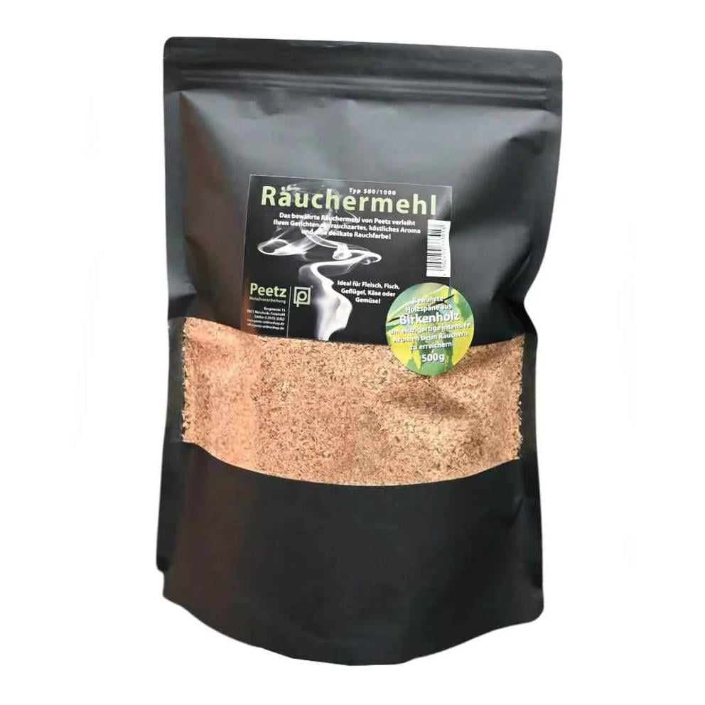 Räuchermehl Birkenholz 500g wiederverschließbar 