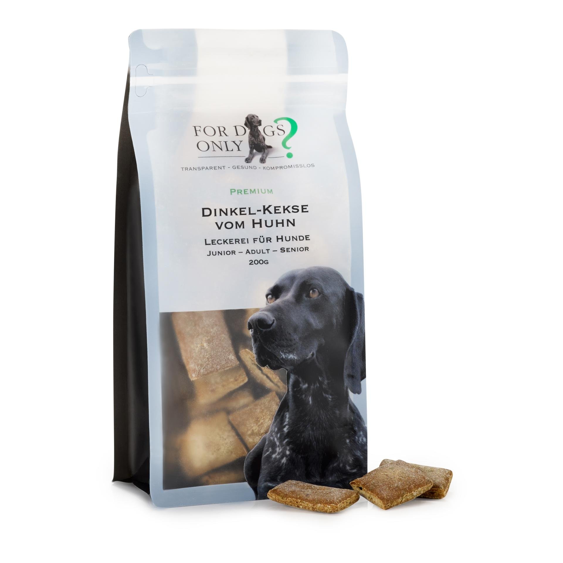 Leckerei Dinkel-Kekse vom Huhn