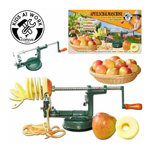 Apfelschälmaschine