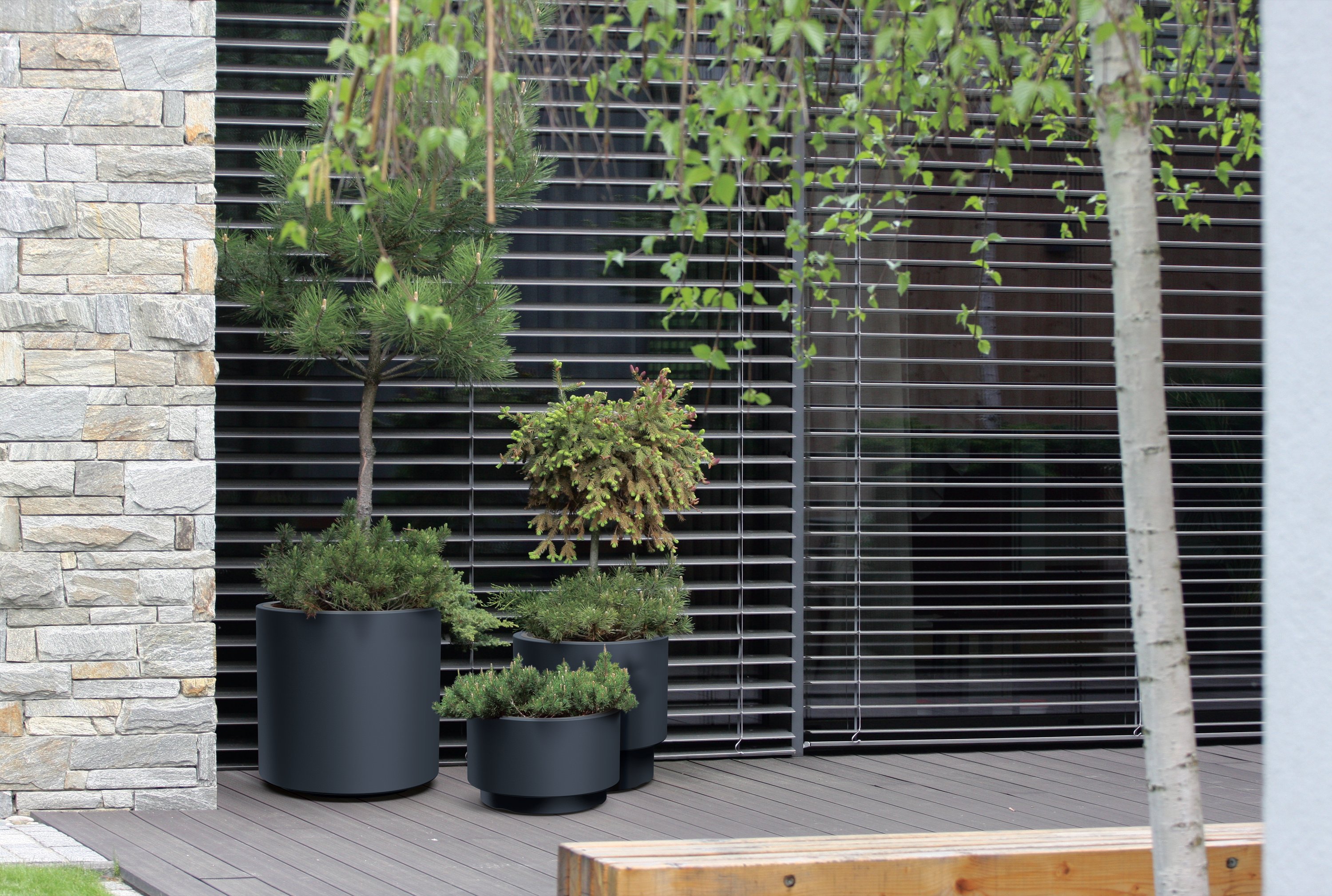 Blumentopf Heos - Zylinder