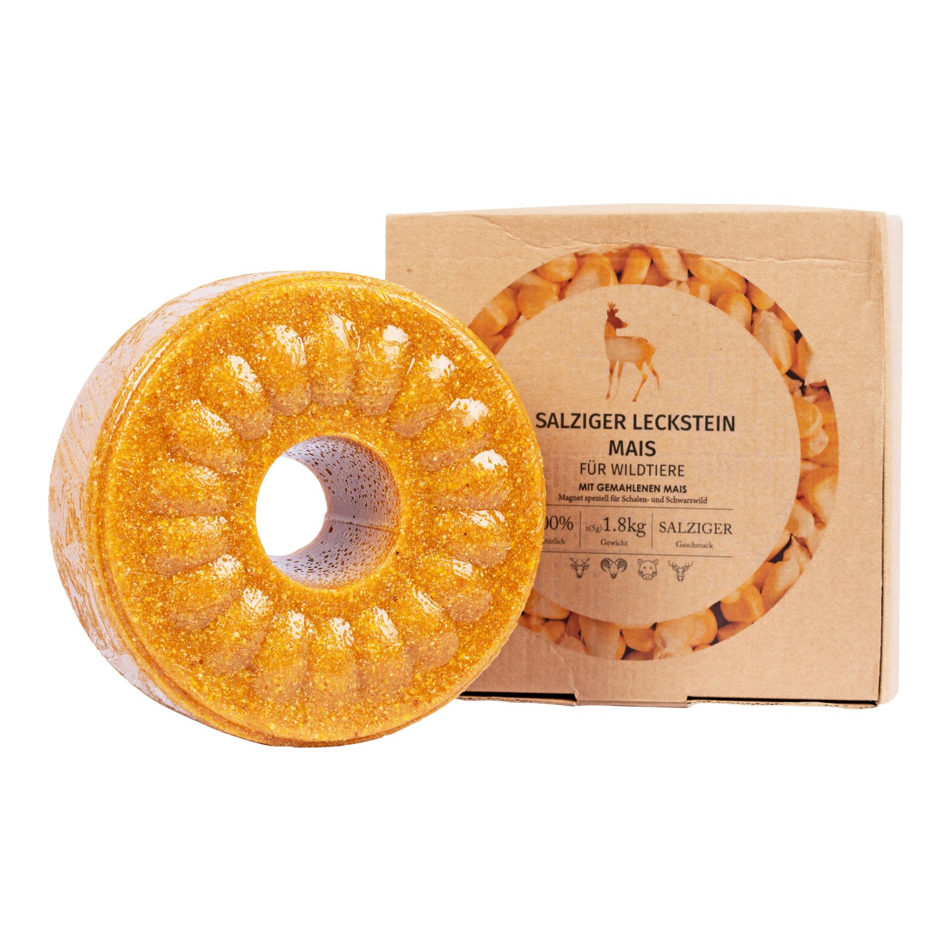 Leckstein salziger Mais