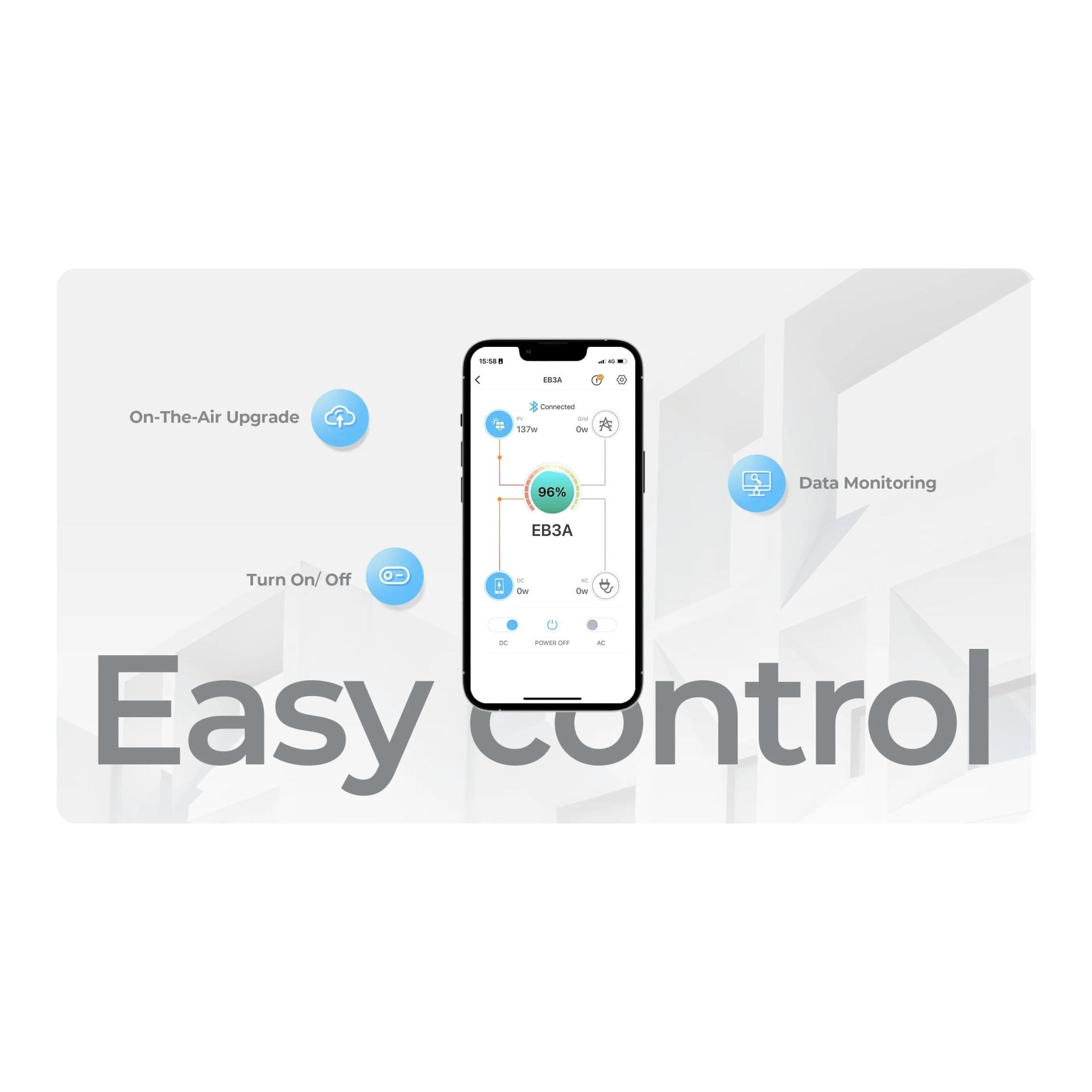 EB3A Power Station (600W / 268 Wh)