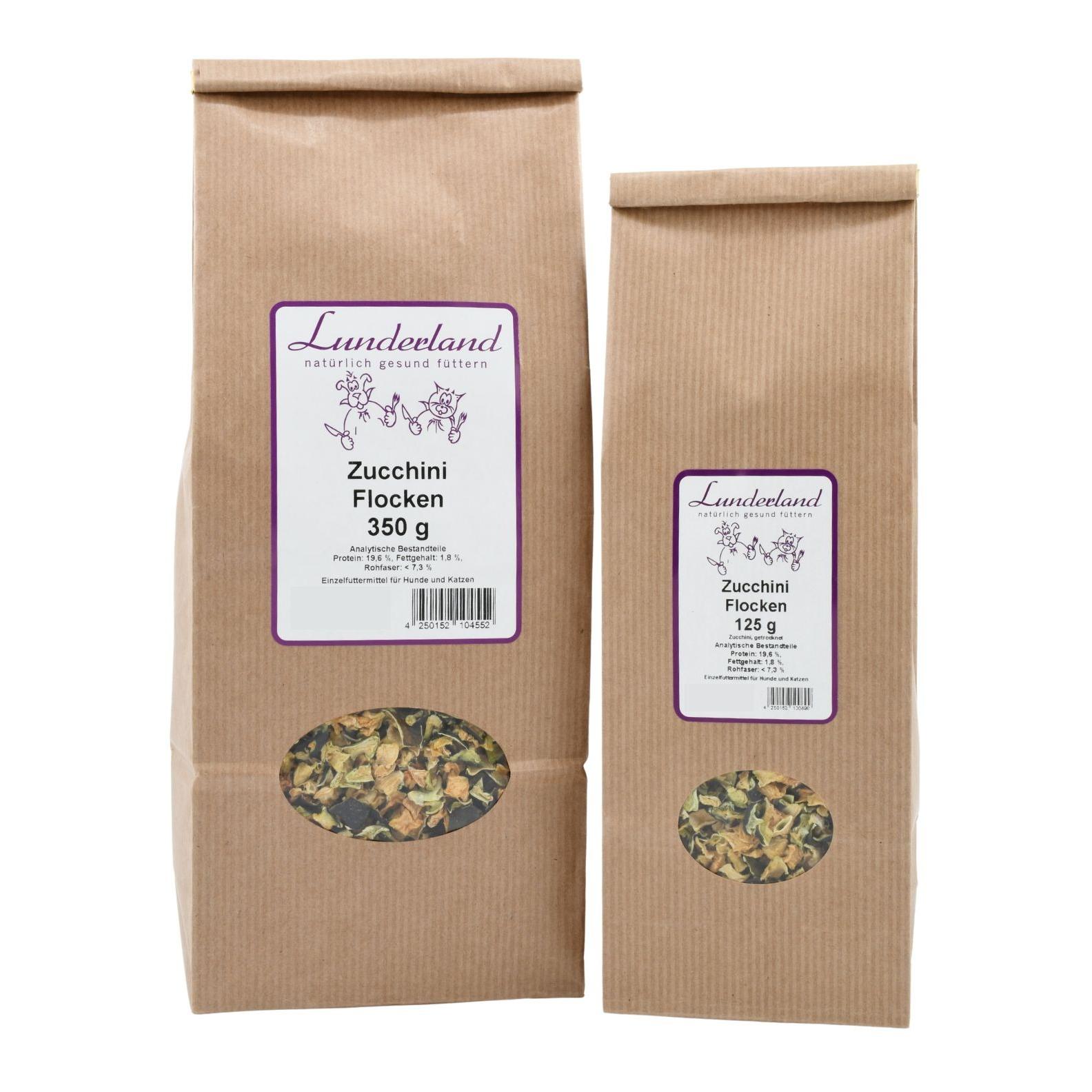 Zucchiniflocke, Einzelfuttermittel für Hunde und Katzen