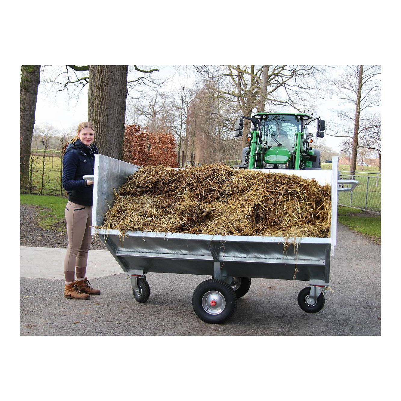 Growi Großraumkuli für Traktoren Euro-Aufnahme