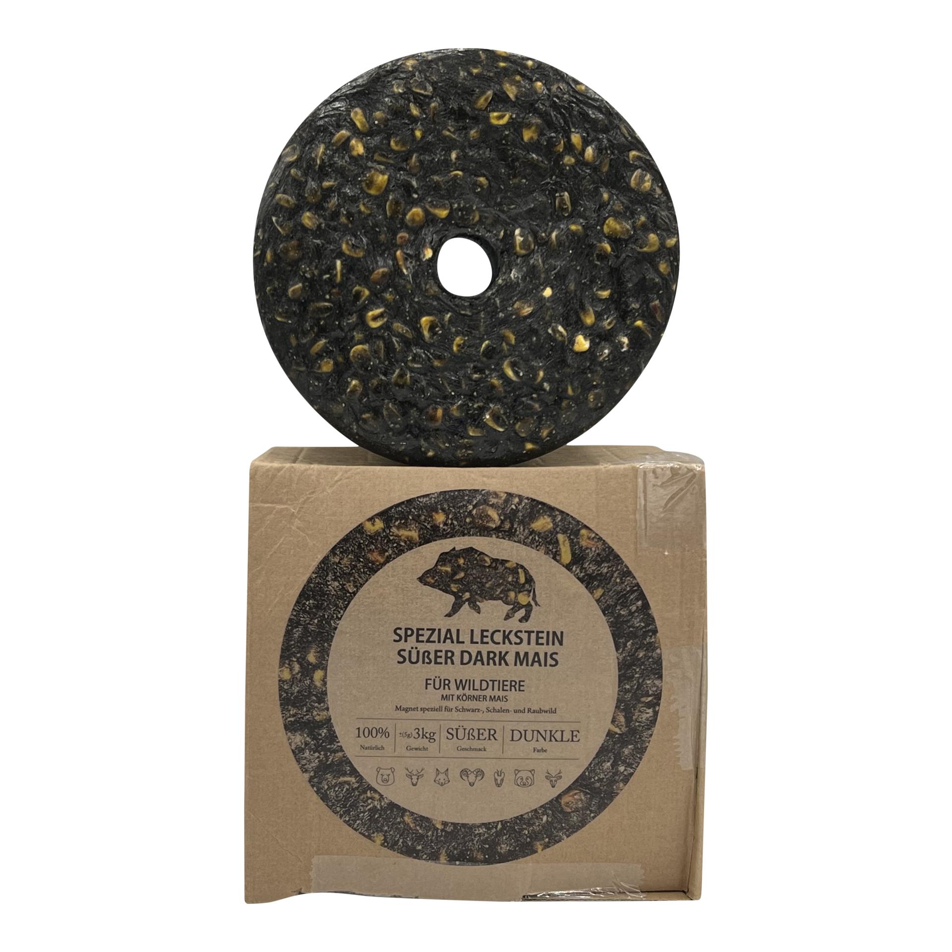 Spezial Leckstein süsser Mais Dark