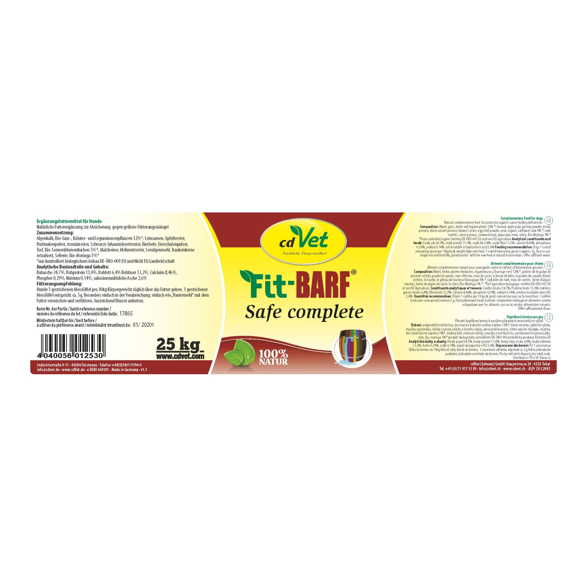 Fit-BARF Safe-Complete 