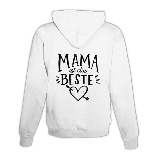 Hoodie mit Zipper Mama ist die Beste Unisex