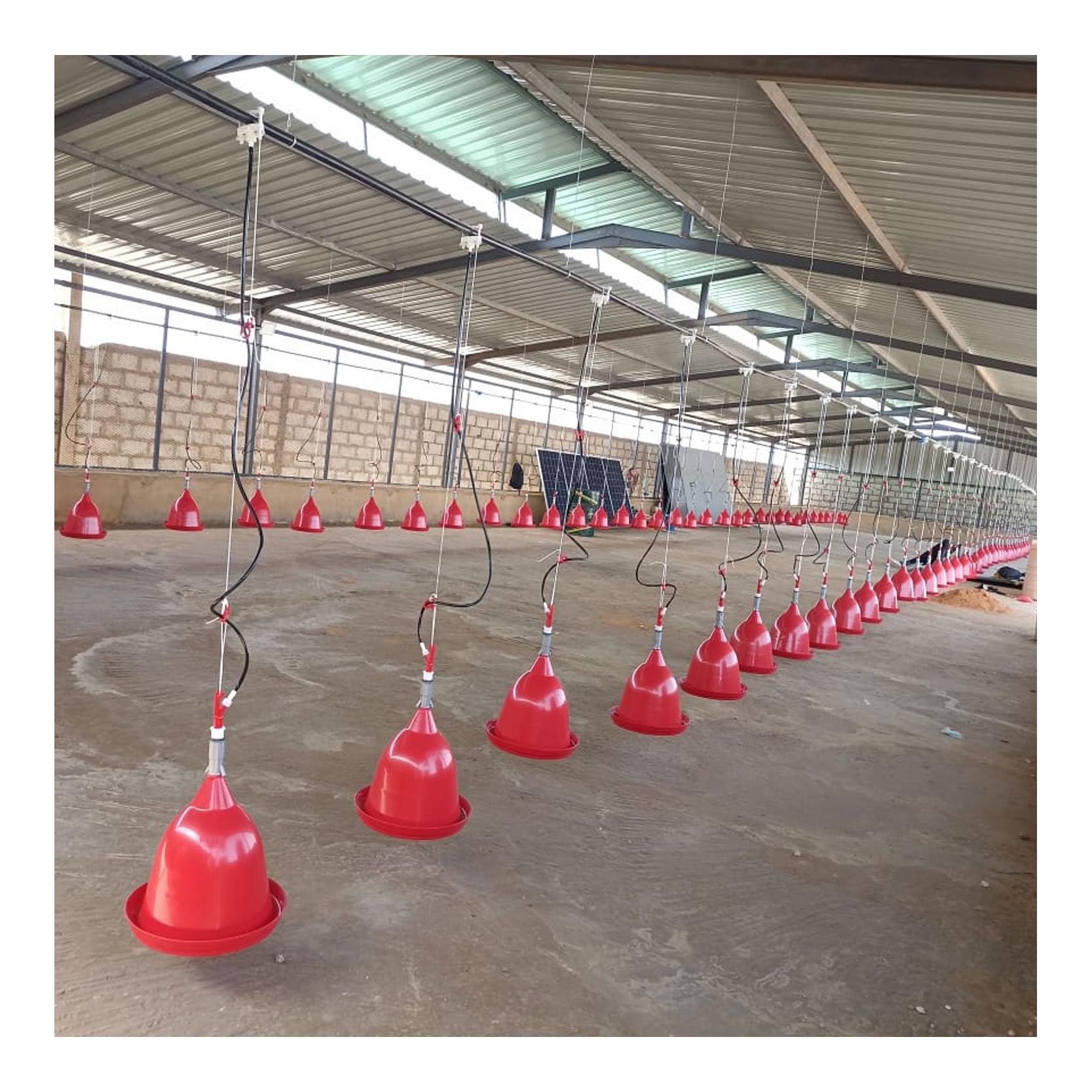 Automatische Rundtränke mit Zwischenrinne und Ballastkübel - mit Schlauchventil 6x9mm & 12x17mm