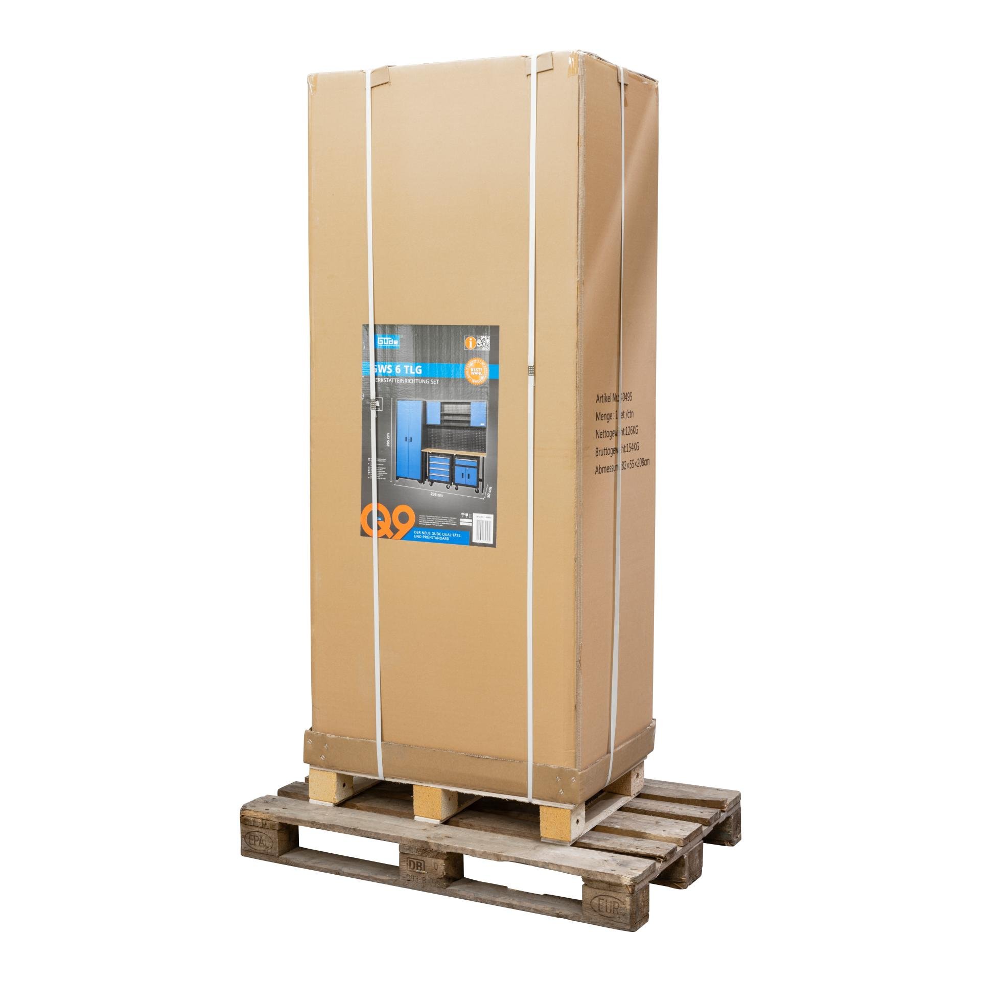 Werkstatteinrichtungs-Set GWS 6-tlg.