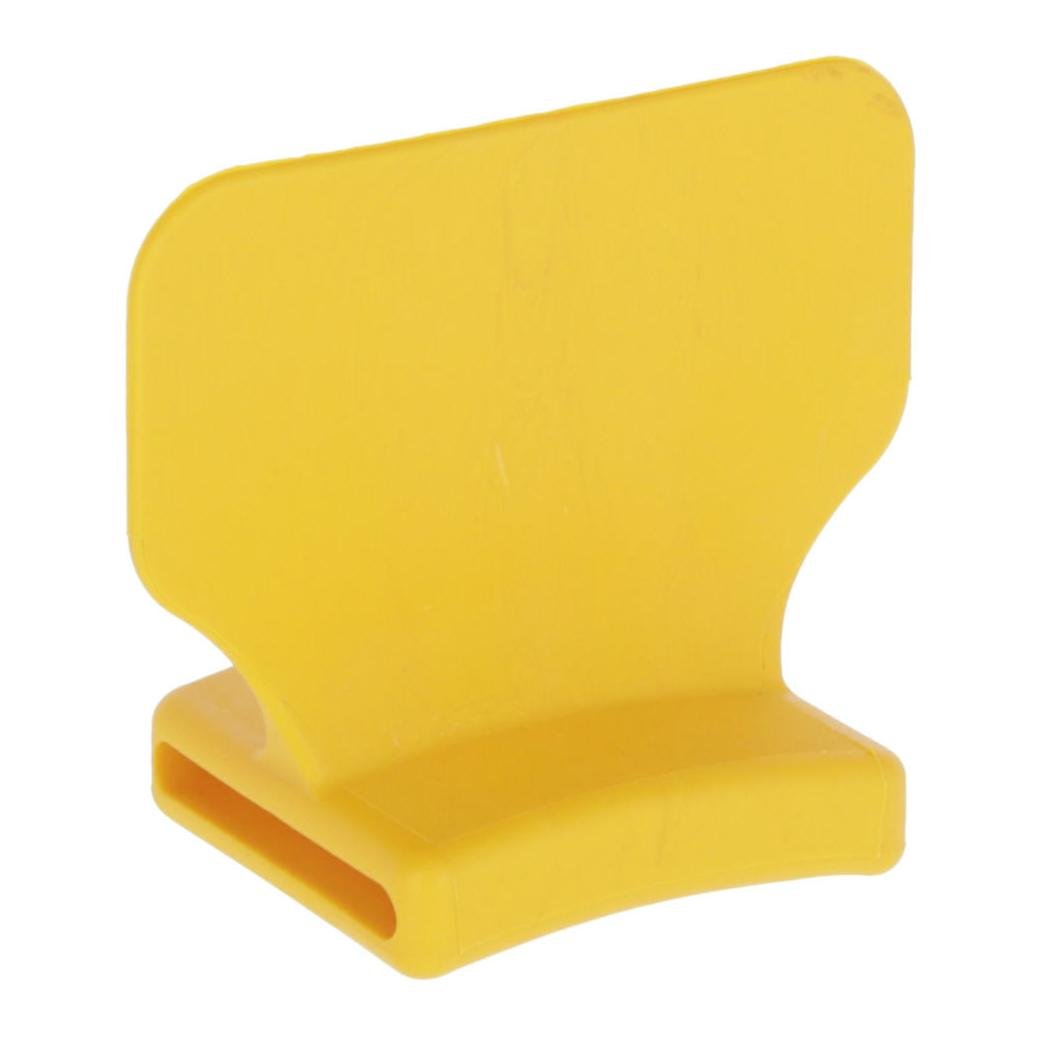 Nummernblock stehend bedruckt - gelb