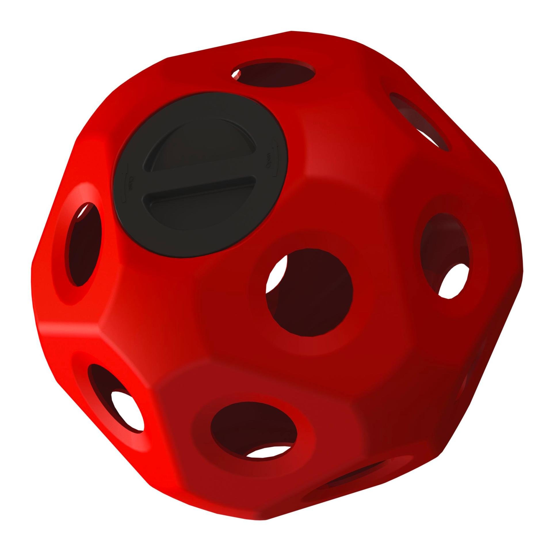 HeuBoy Futterspielball - rot