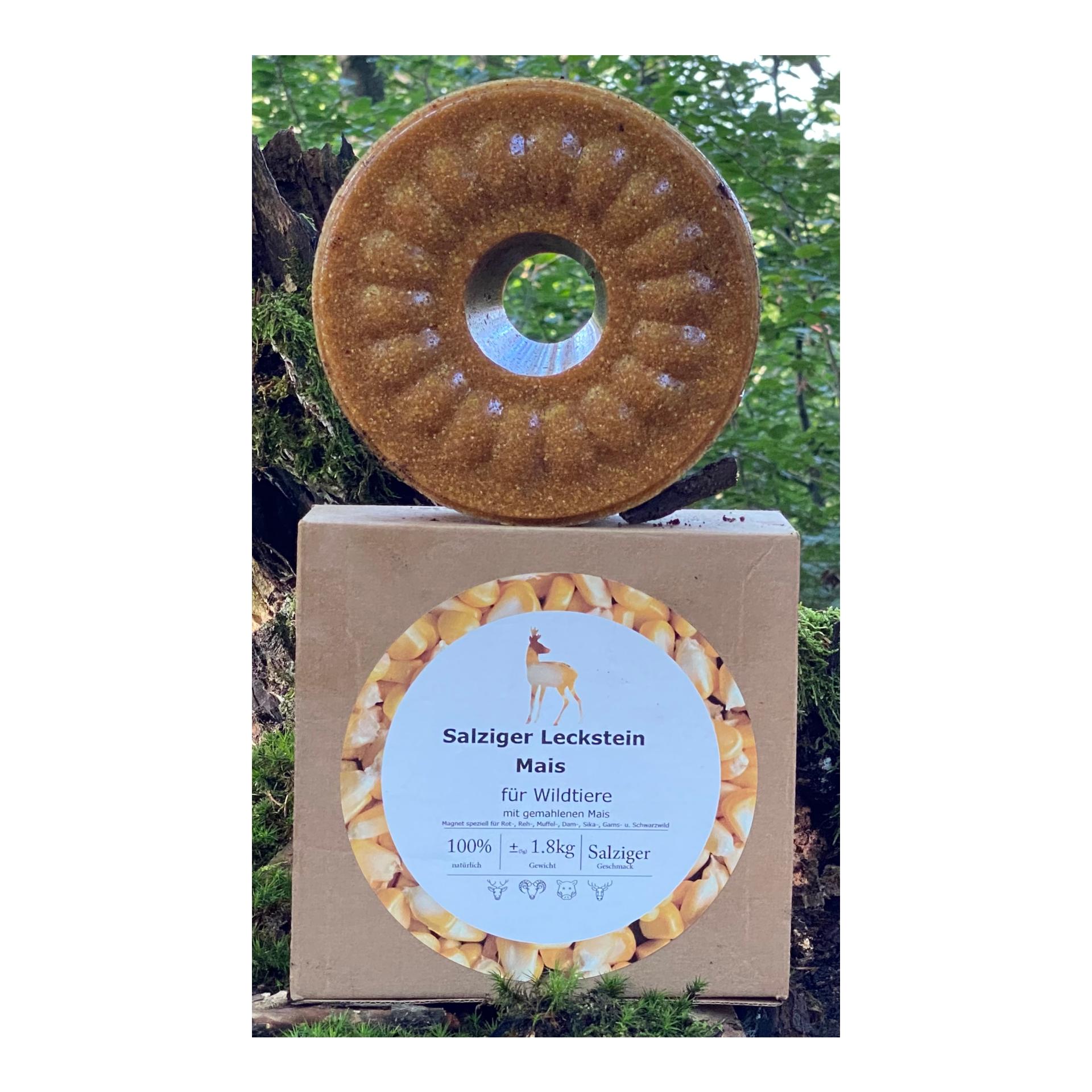 Leckstein salziger Mais