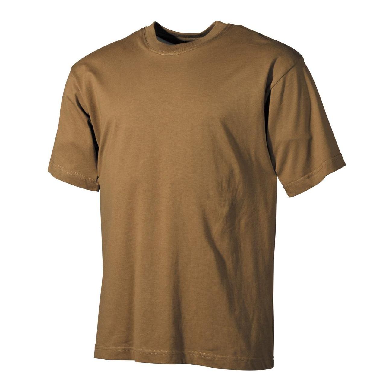 Image of MFH Klassisches US Army T-Shirt - coyote tan bei Hauptner.ch