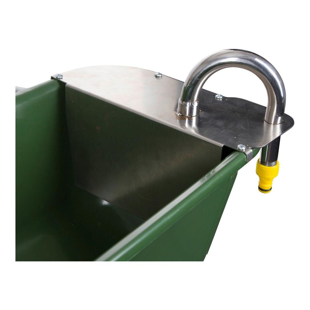 Langfuttertrog mit Schwimmer