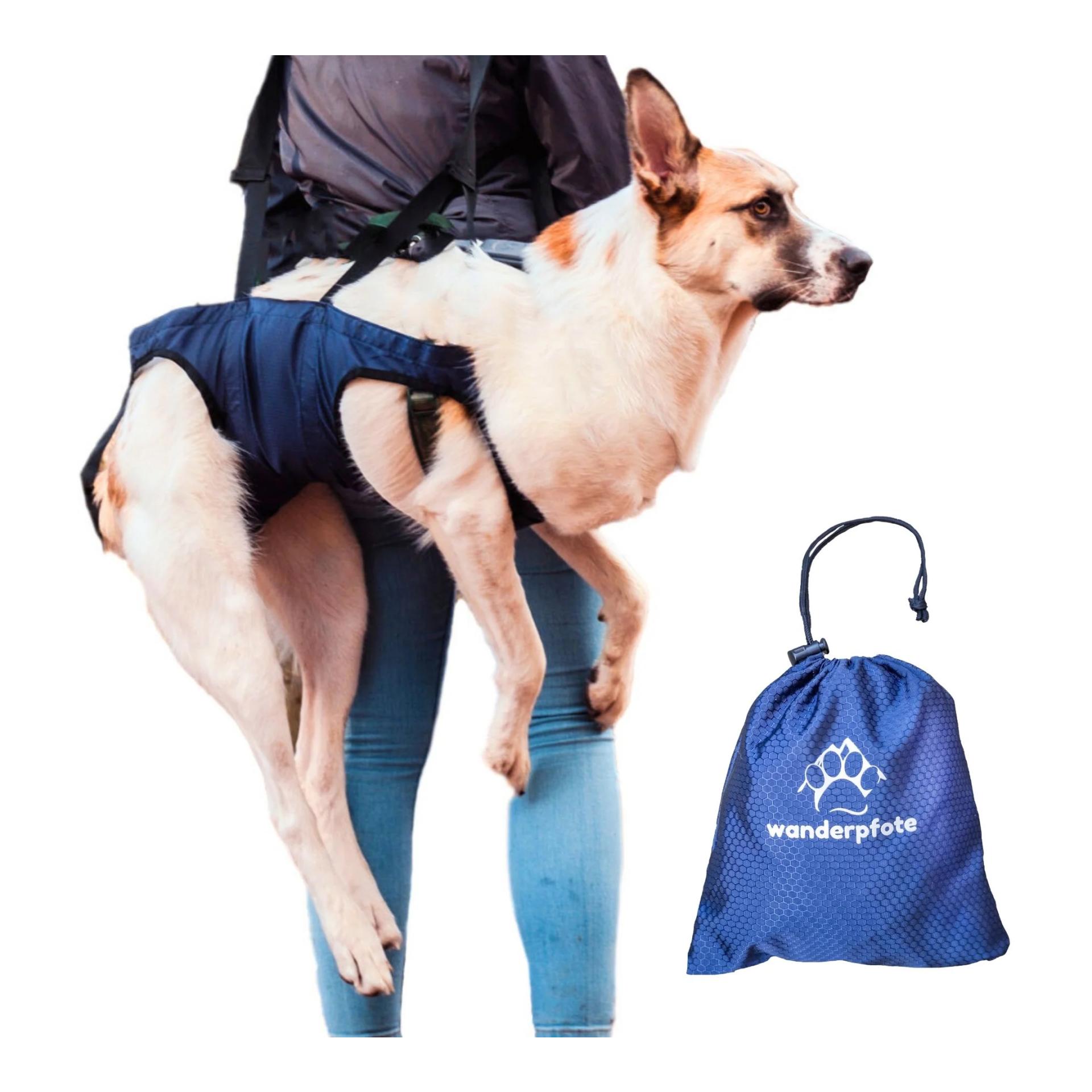 Notfallrucksack & Tragehilfe für Hunde 