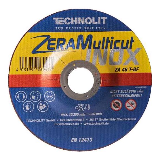ZeraMulticut INOX "Turbo Blade" / 125 x 0,8 x 22,23 mm