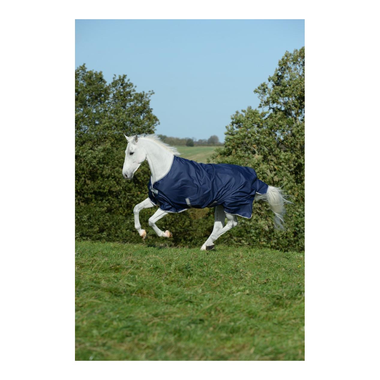 Weidedecke FREEDOM Turnout 150g - navy/silber