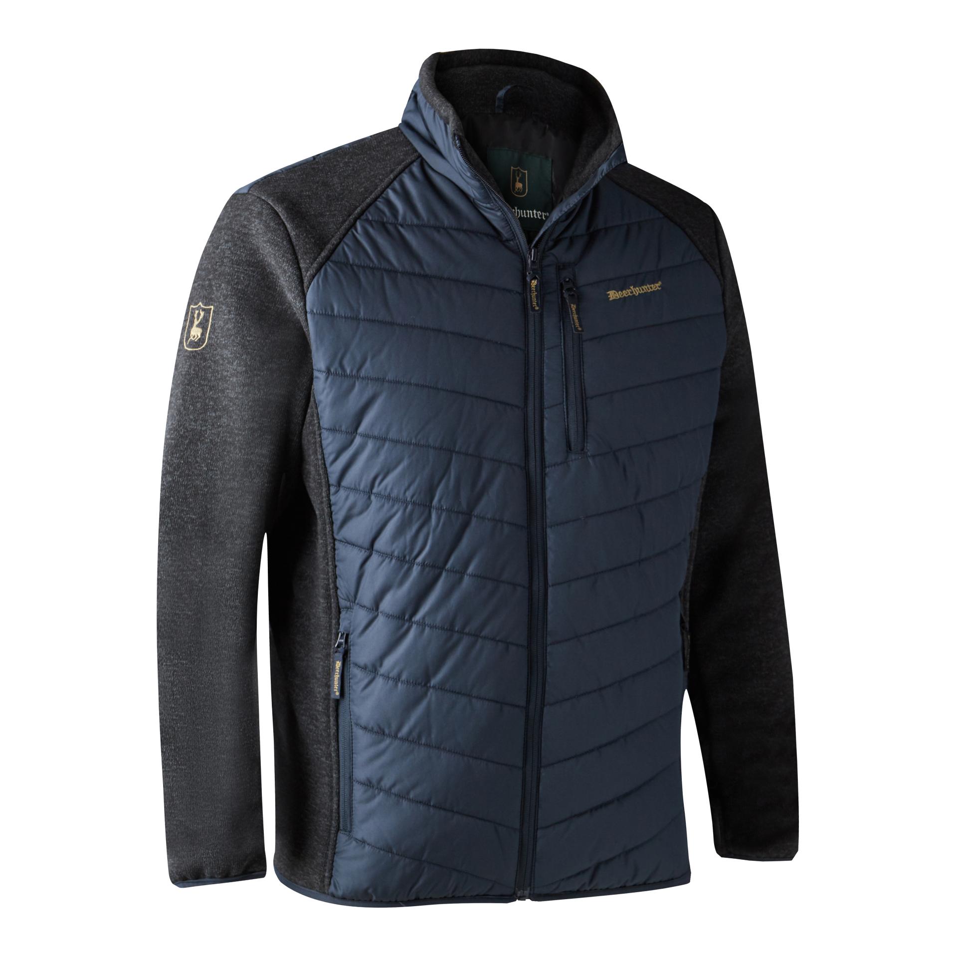 Image of Deerhunter Moor Padded Jacke mit Strick - Dark Blue bei Hauptner.ch