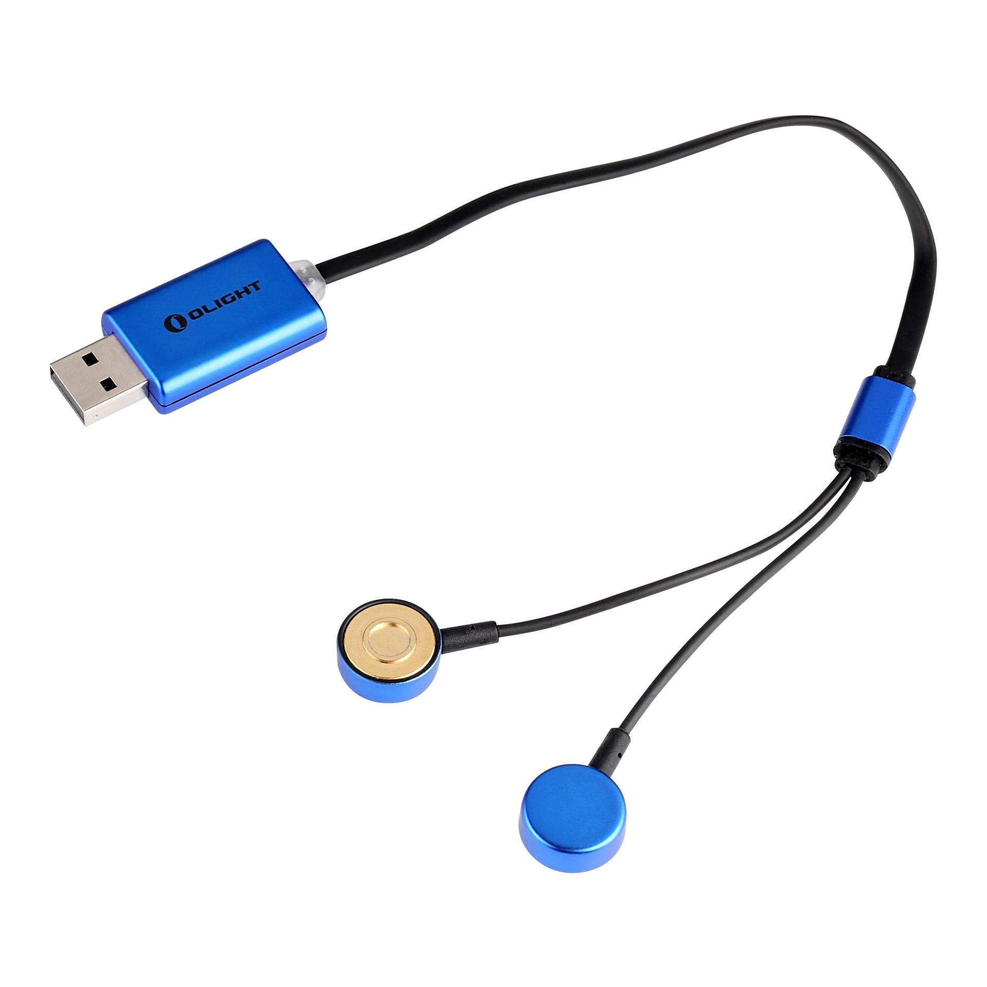 Image of Olight UC Magnet Ladekabel - Blau bei Hauptner.ch