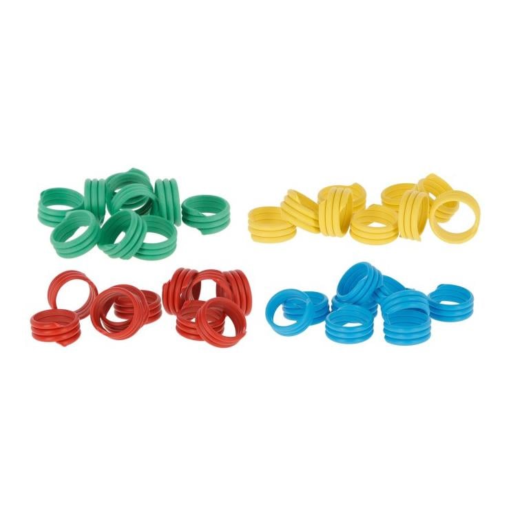 Hühnerfussringe Spirale