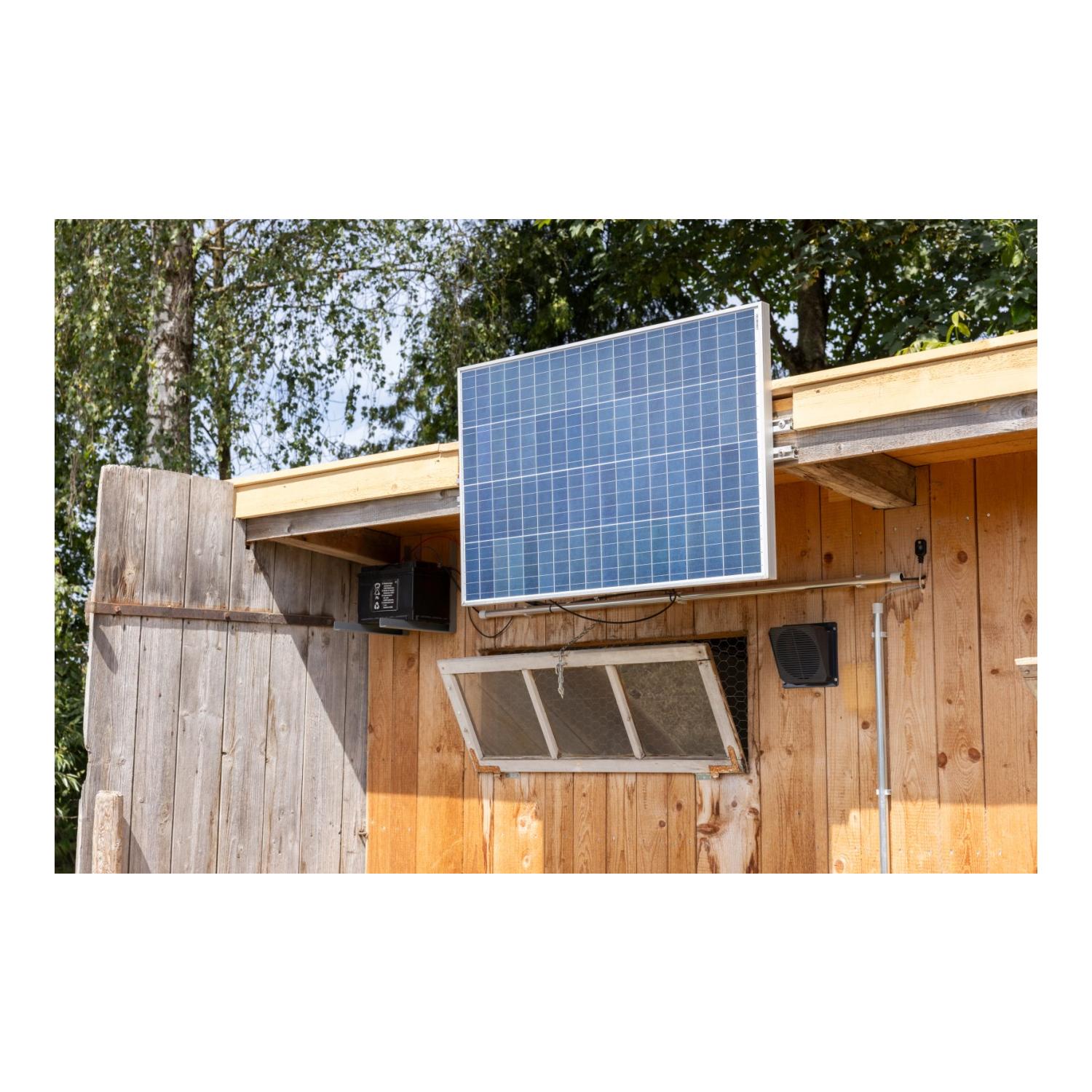 Solar-Set 100 W inkl. Laderegler 12V