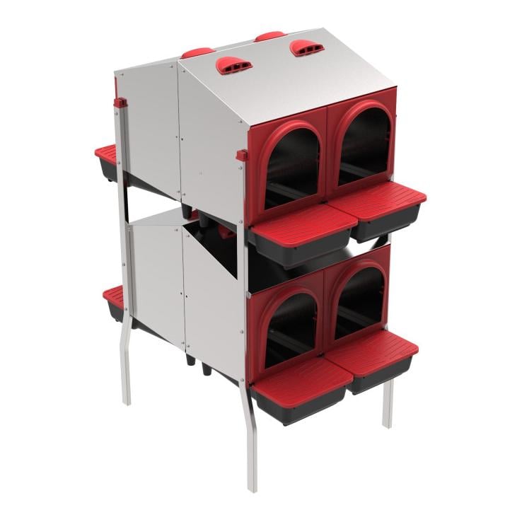 Abroll-Legenest Platinum 2-stöckig - zwei Seiten