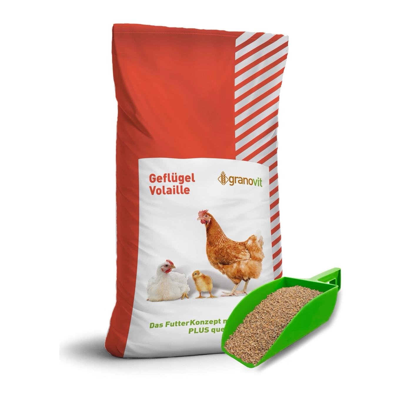 Kükenfutter - Aufzuchtfutter für Küken (1-16 AW) mit Kokzidiostatik, Granulat