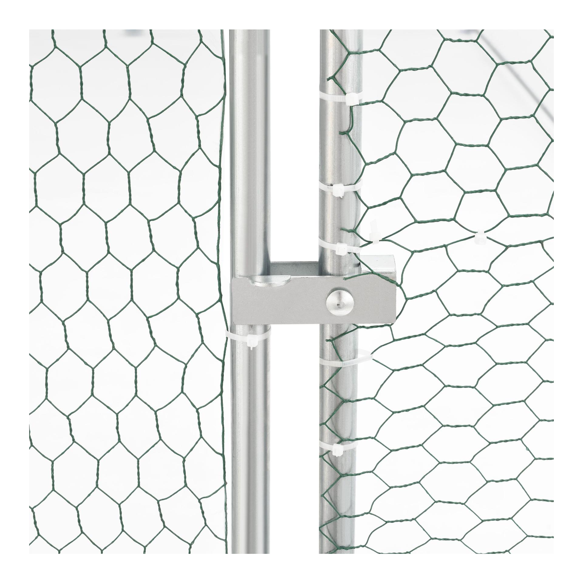 Enclos extérieur 3 x 6 x 2 m pour poules