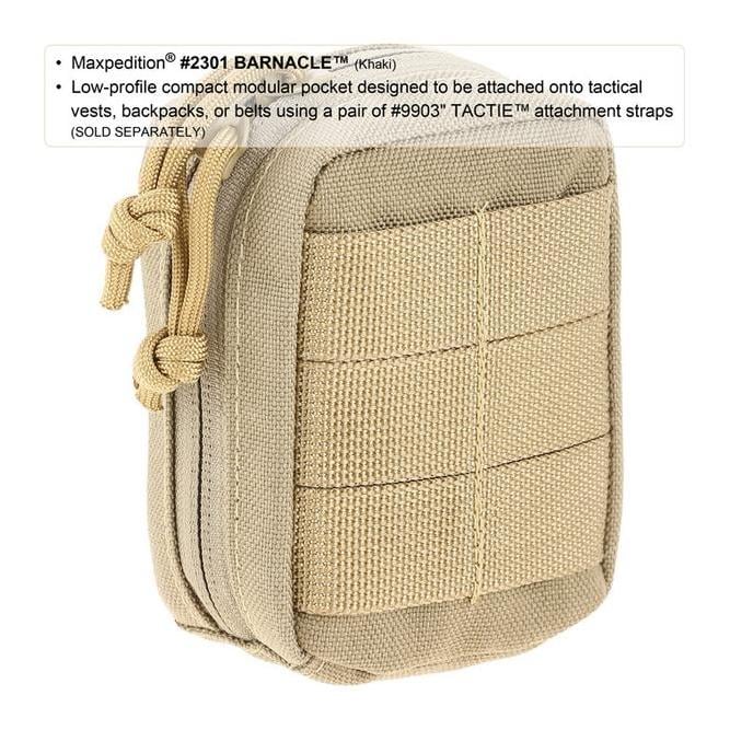 Gürteltasche Barnacle - Schwarz