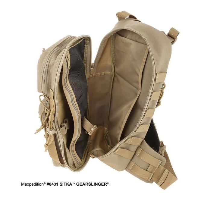 Sac Sitka Gearslinger 15 l – kaki/feuillage