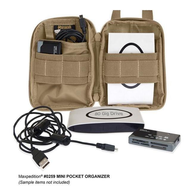 Mini organiseur de poche – vert OD