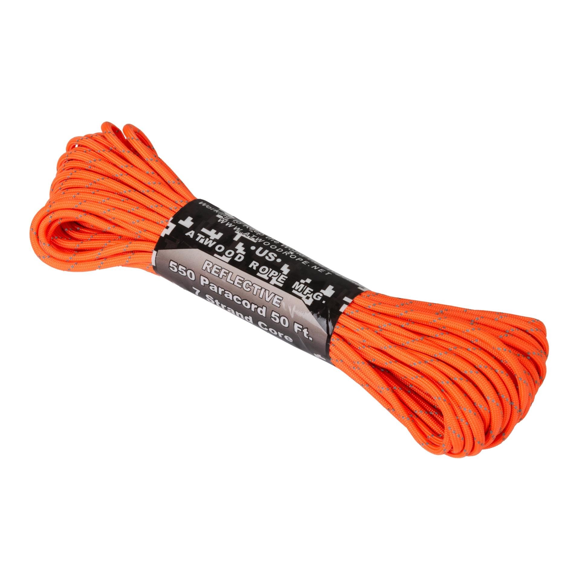 Image of Helikon 550 Paracord Reflective 50ft. / 15m - Orange bei Hauptner.ch