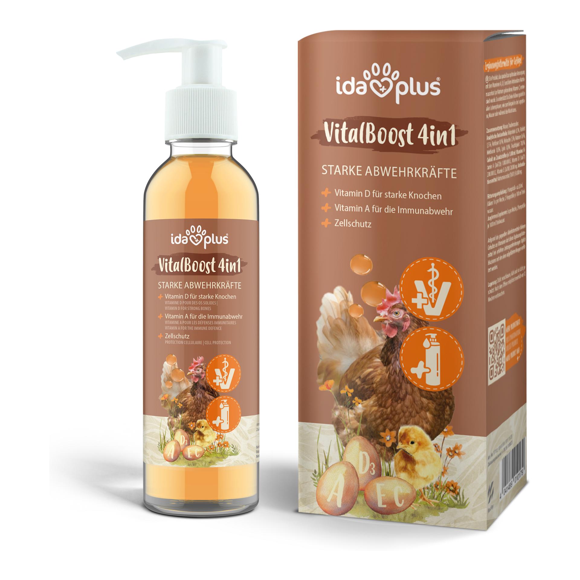 VitalBoost 4in1 - Concentré de vitamines pour des défenses immunitaires fortes