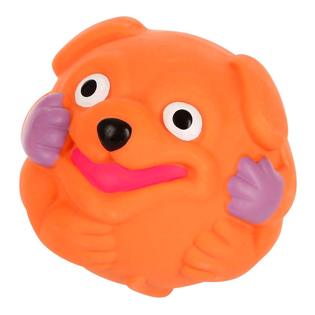 Image of Kerbl Latexspielhund - farblich assortiert - Orange - bei Hauptner.ch