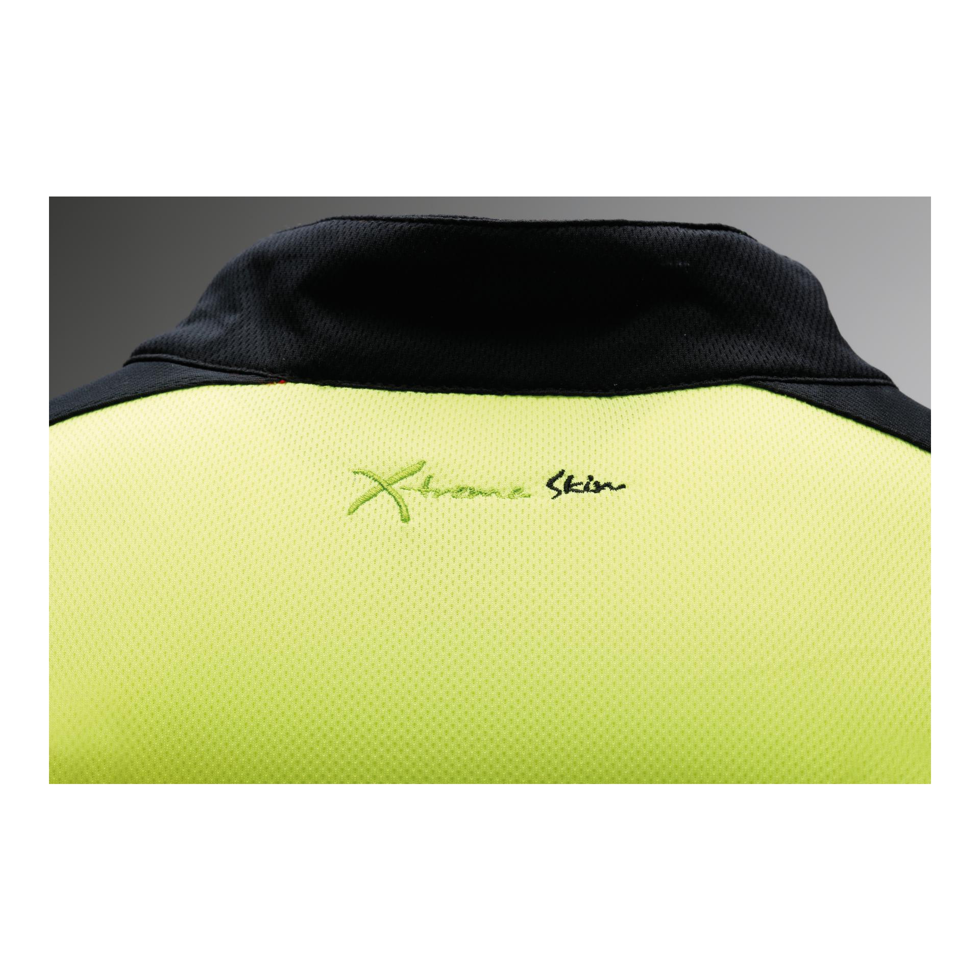 X-treme Skin Funktionsshirt langarm - gelb/rot