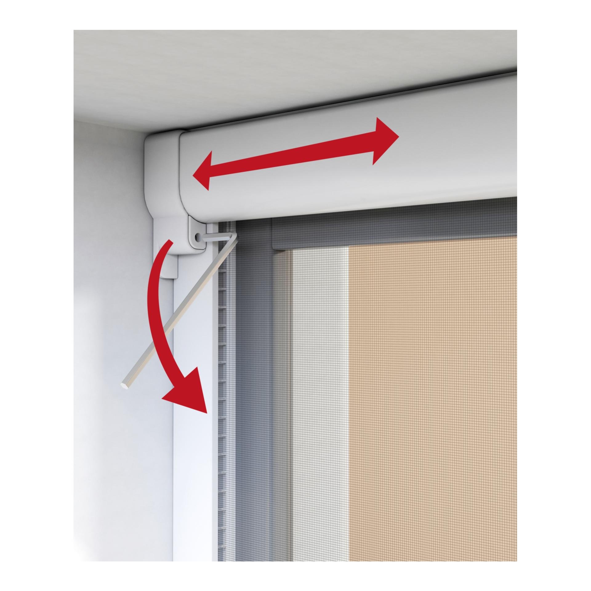 Windhager Insektenschutz-Rollo für Fenster Plus - weiss