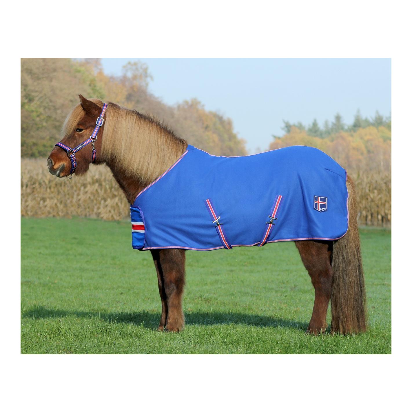 Image of QHP Icelandic Fleecedecke - blau bei Hauptner.ch