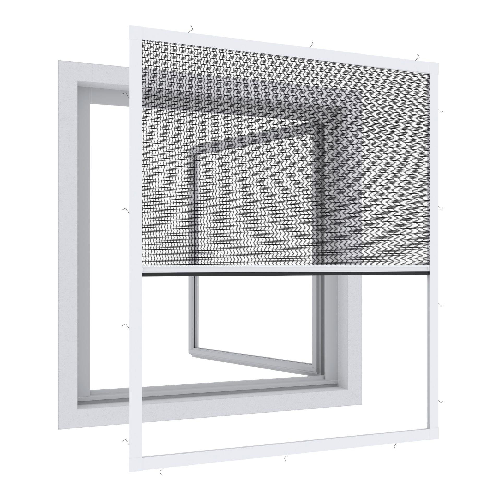 Einhänge-Insektenschutz-Fenster Plissée