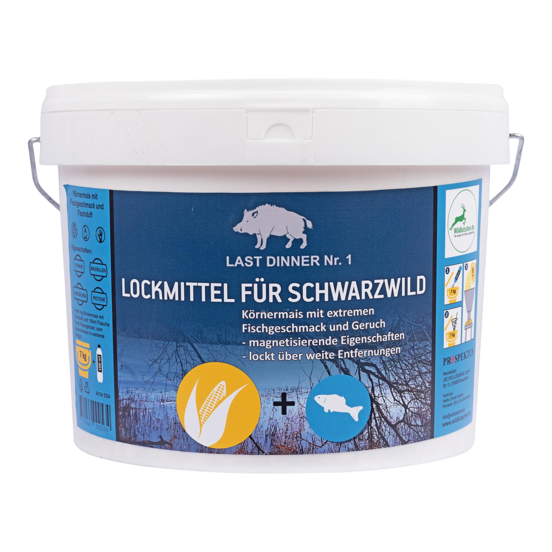 Last Dinner Nr. 1 Mais mit Fischkonzentrat