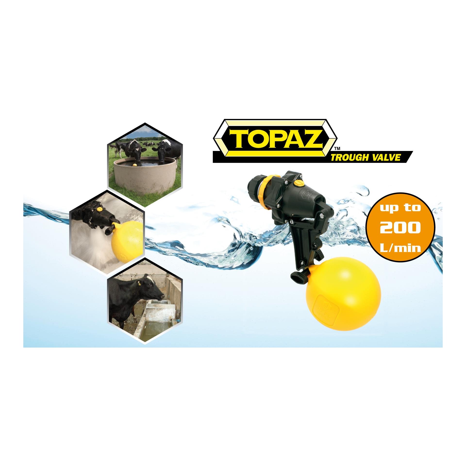 Topaz Schwimmerventil 200l / min