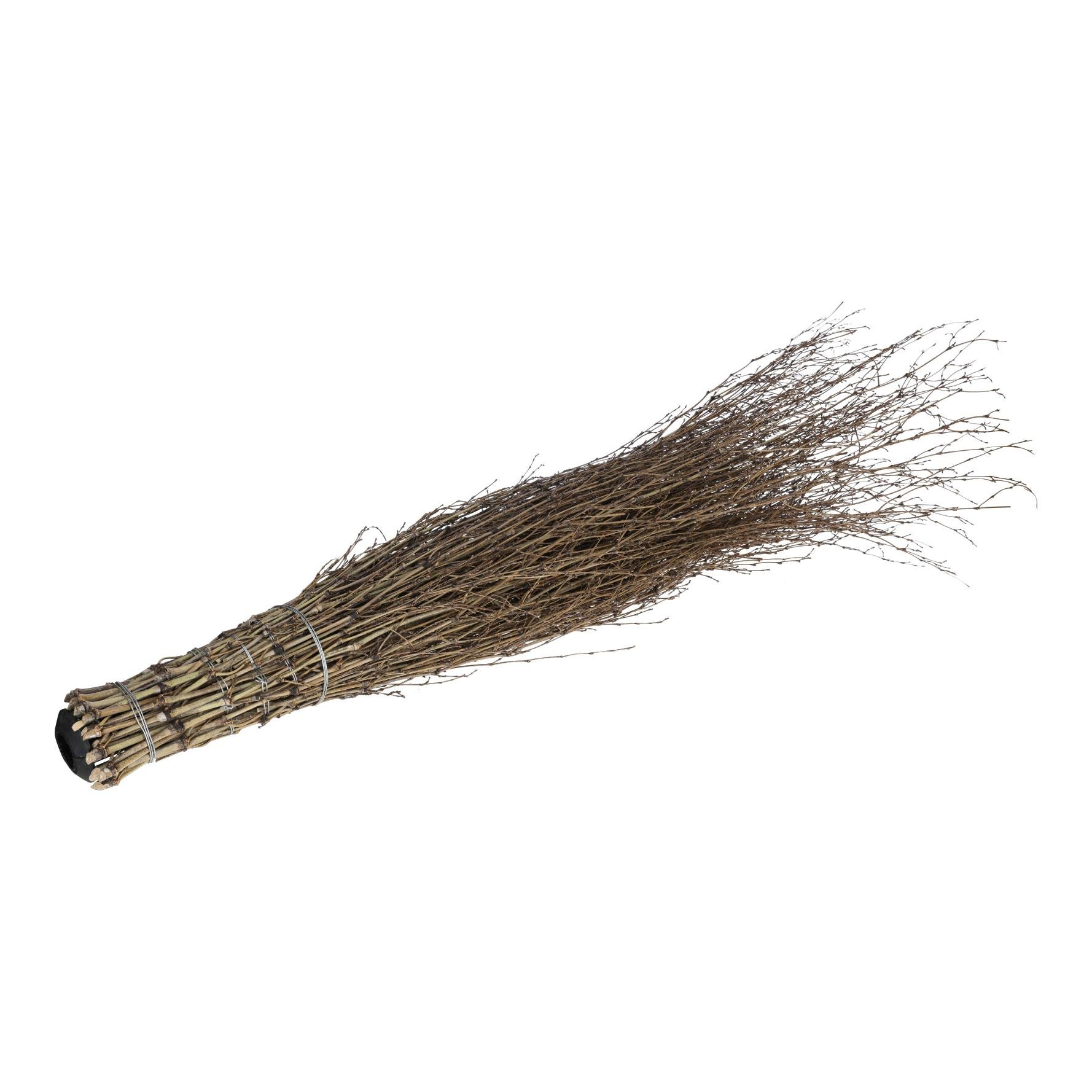 Balai de broussailles en bambou