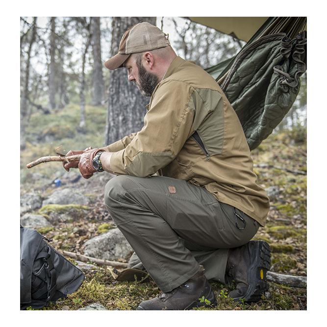 Hose Woodsman - Crimson Sky / Schwarz