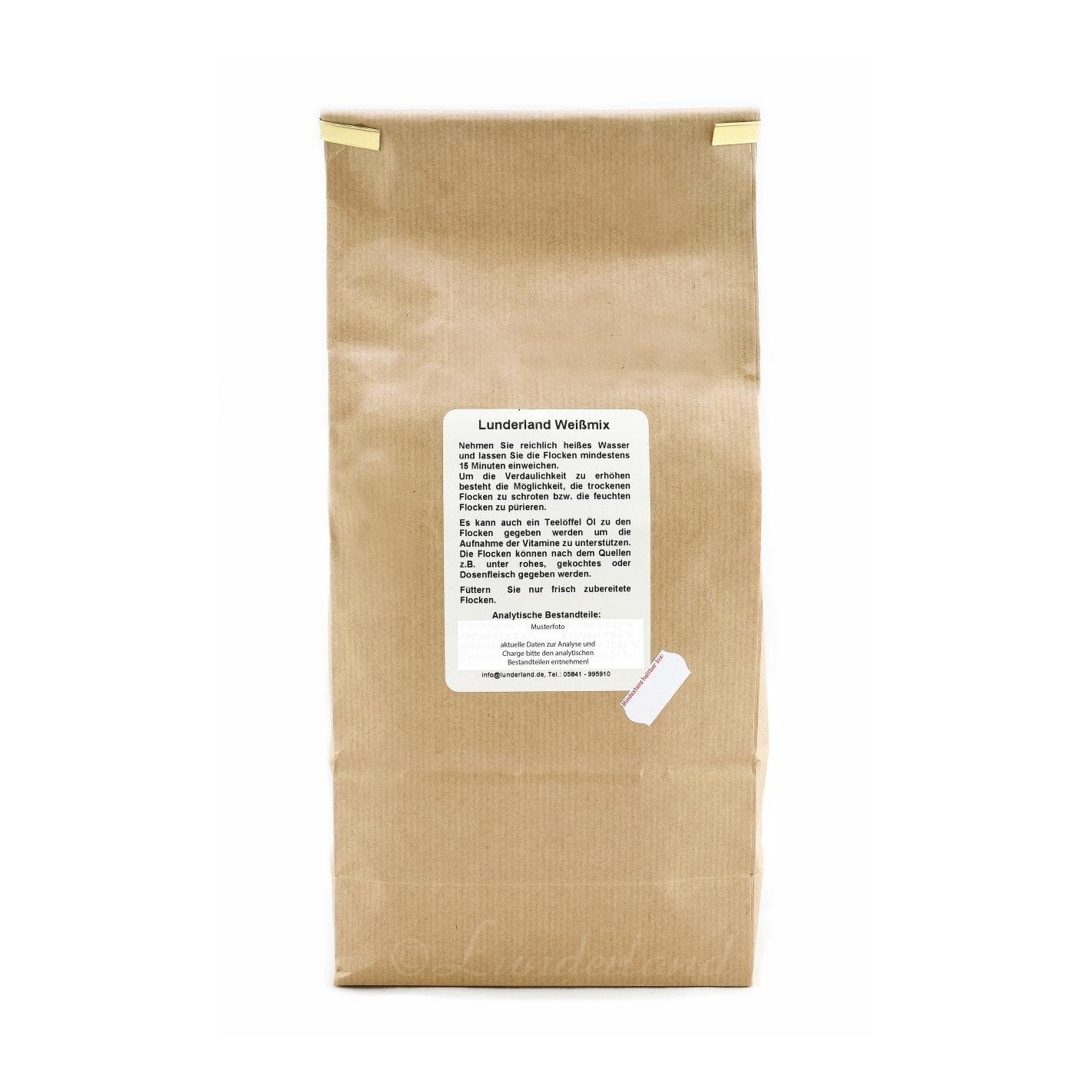 Lunderland Weissmix - Einzelfuttermittel für Hunde und Katzen
