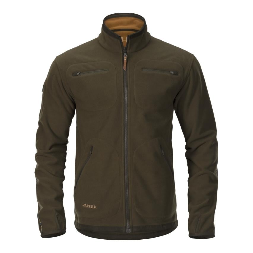 Image of Härkila Kamko 10 Anniversary Fleecejacke - rustique clay/hunting green bei Hauptner.ch