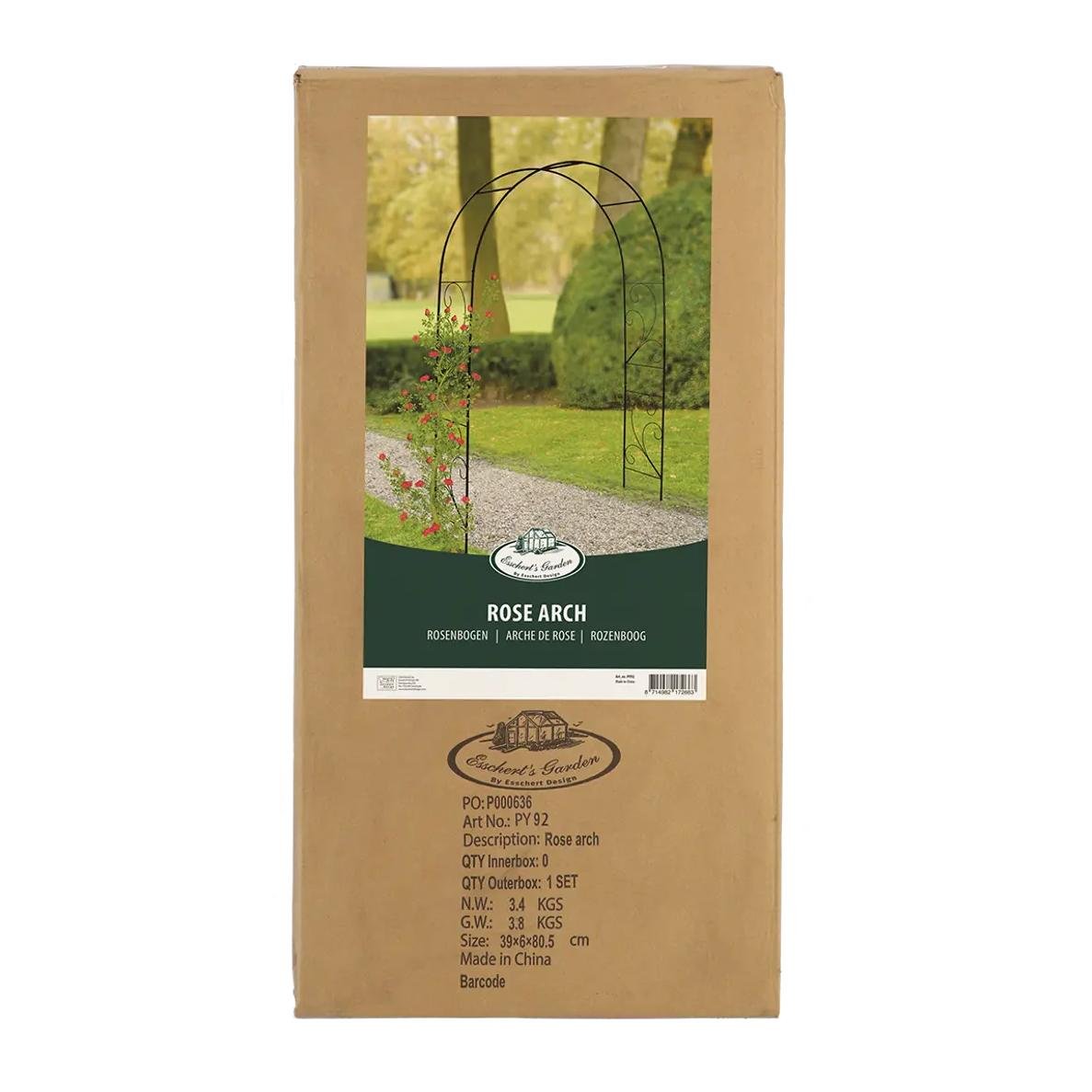 Esschert Rosenbogen Schnörkel 