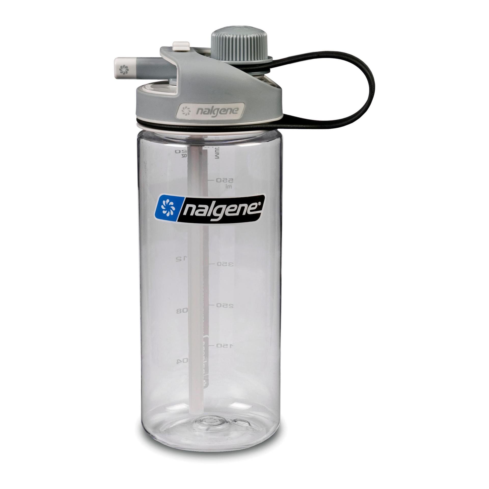 Image of Nalgene Multi Drink Trinkflasche 0.6 L - transparent - Grau - bei Hauptner.ch