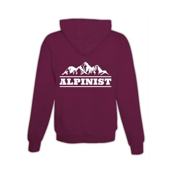 Hoodie mit Zipper Alpinist Unisex