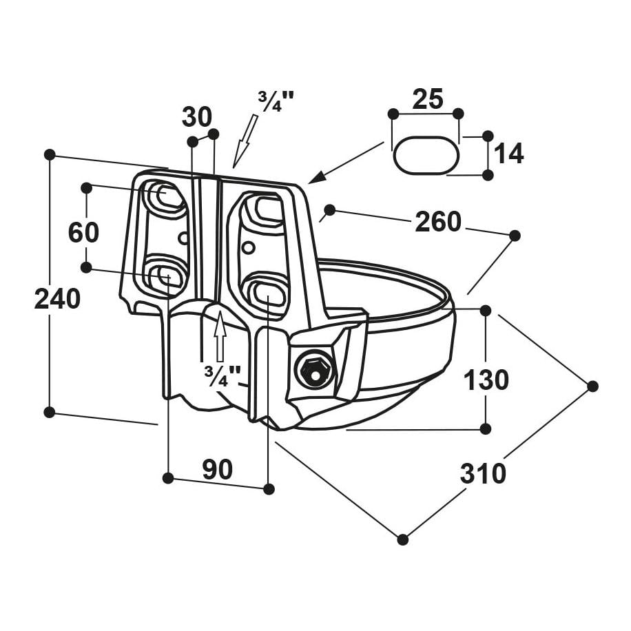Suevia Tränkebecken Mod. 1200 mit  Ventil